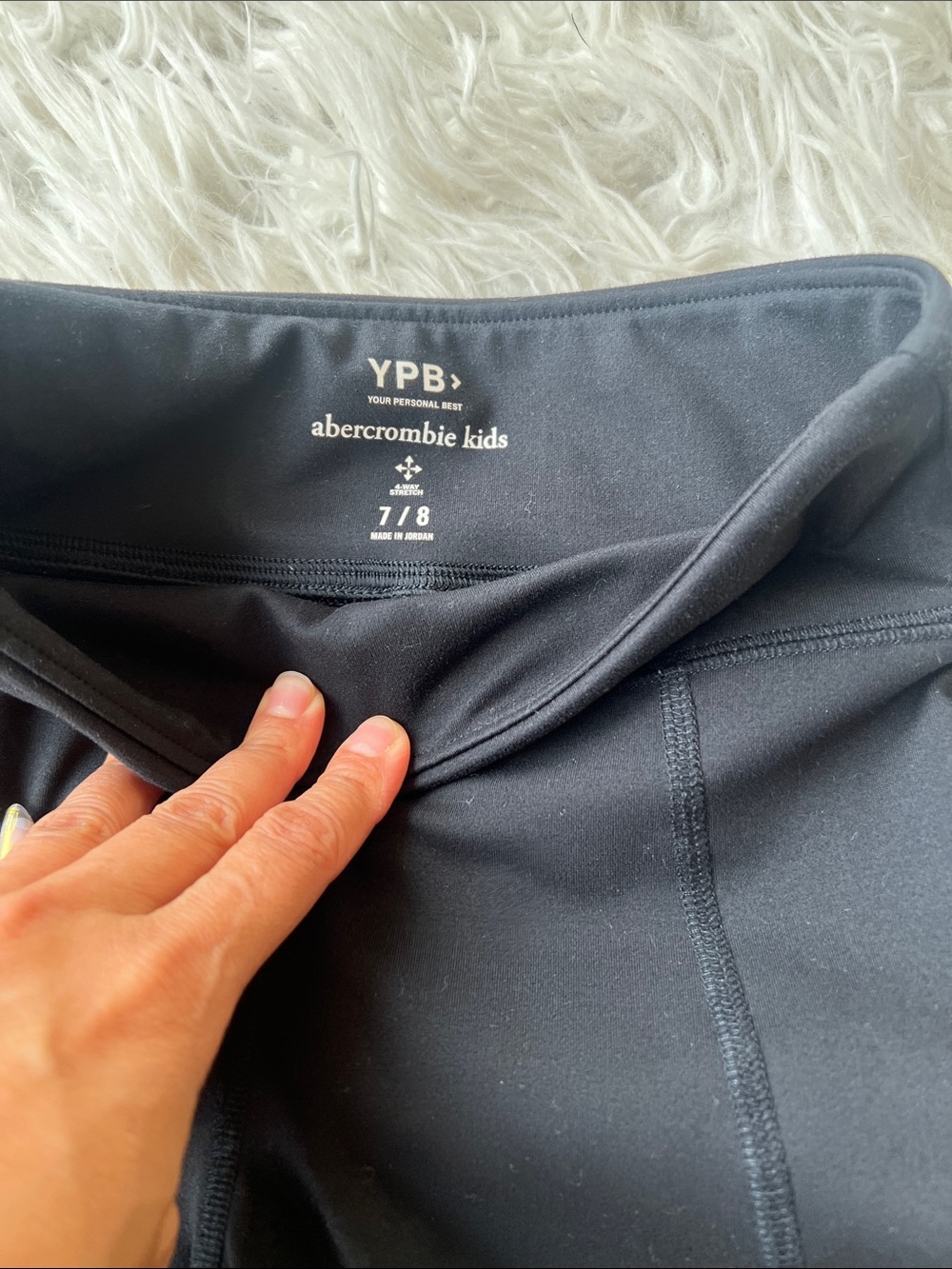 abercrombie kids Black Stretch Leggings - Picture 2 of 3